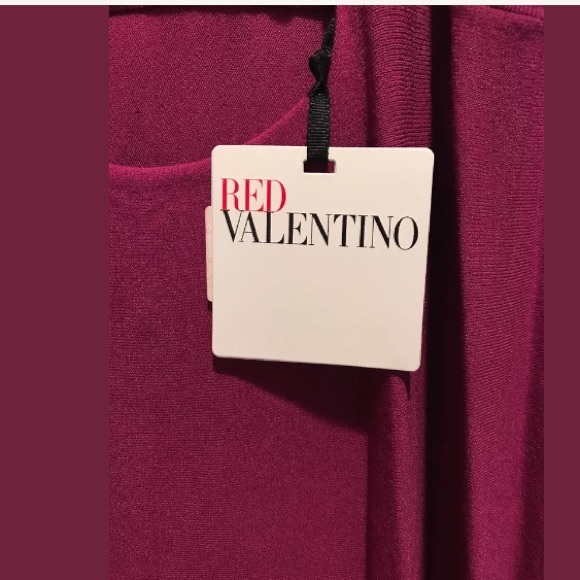 New Red Valentino purple knit dress NWT xl - Picture 4 of 6